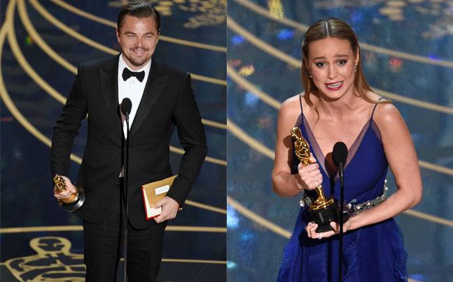 oscar2016:spotlightbestmovieleonardobestactor